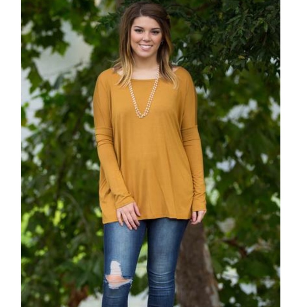 Mustard Yellow Top